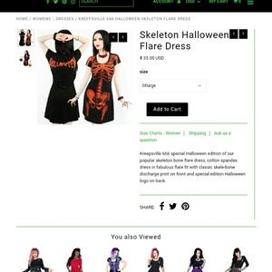 Kreepsville666 Halloween Dress